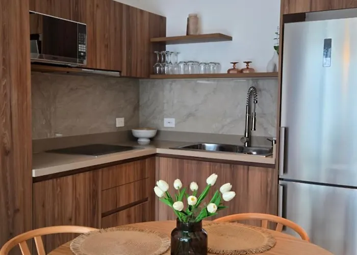 Apartamento Playa's Golden Area -- Casa Omega 2br 2ba Tropical Retreat, Beach, Infinite Pool, Gym Playa del Carmen