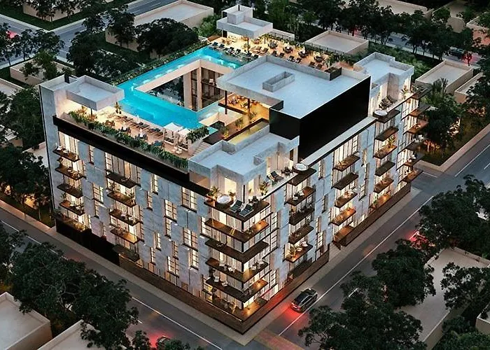 Playa's Golden Area -- Casa Omega 2br 2ba Tropical Retreat, Beach, Infinite Pool, Gym Apartamento *